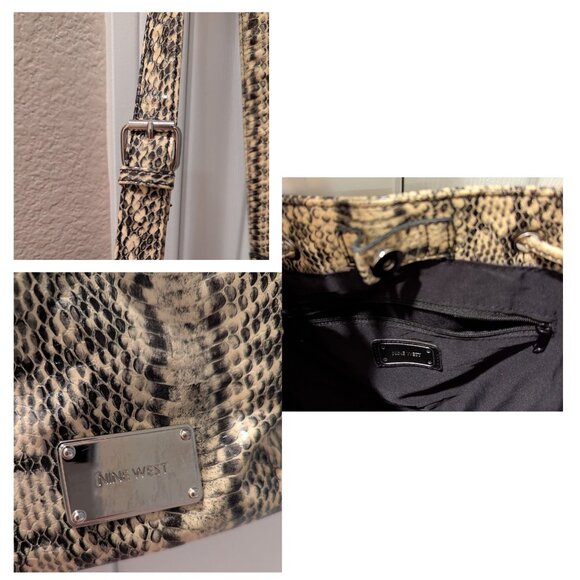 snakeskin bucket bag - Picture 2 of 3